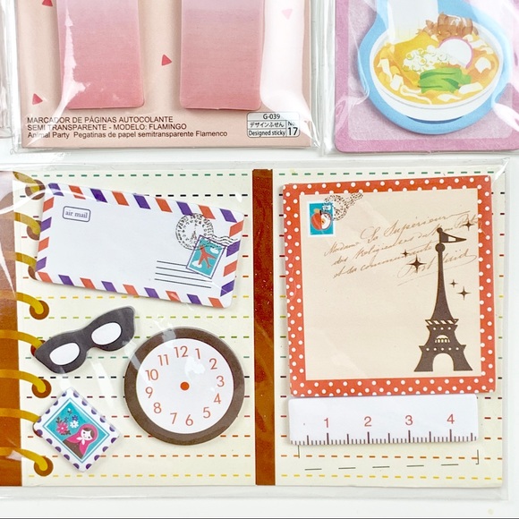 Kawaii stationary sticky note page maker set - Picture 3 of 8